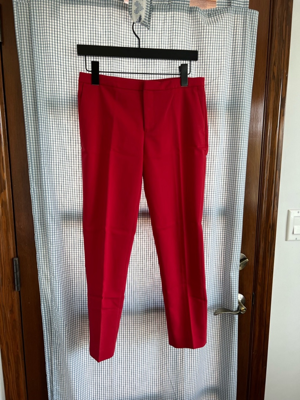 Forever 21 Red High-Waist Trousers
